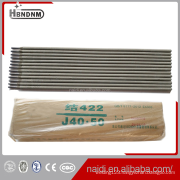 easy slag remove welding electrode j422